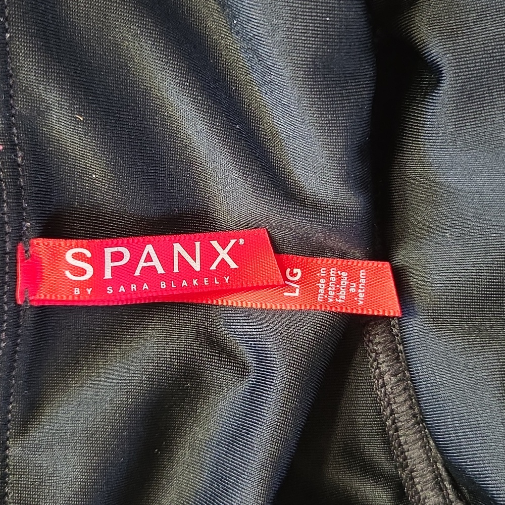 Spanx Leggings Womens Size Large Black - Picture 2 of 4